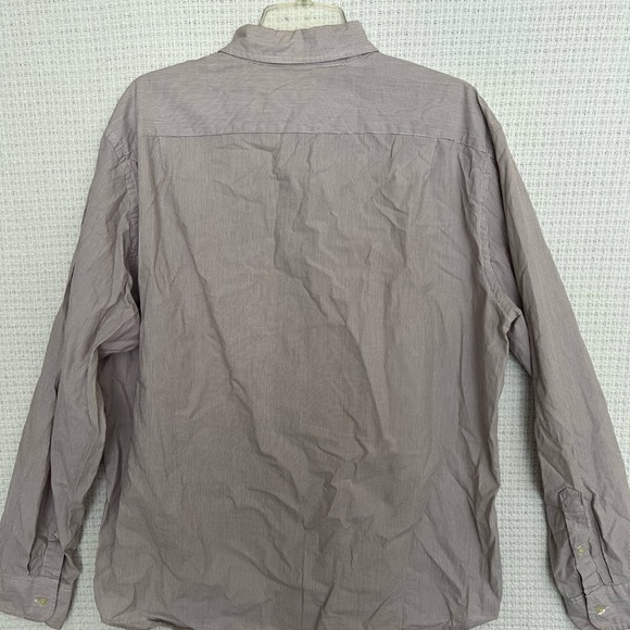 J Crew White and Red Long Sleeve Button Down - Picture 3 of 5